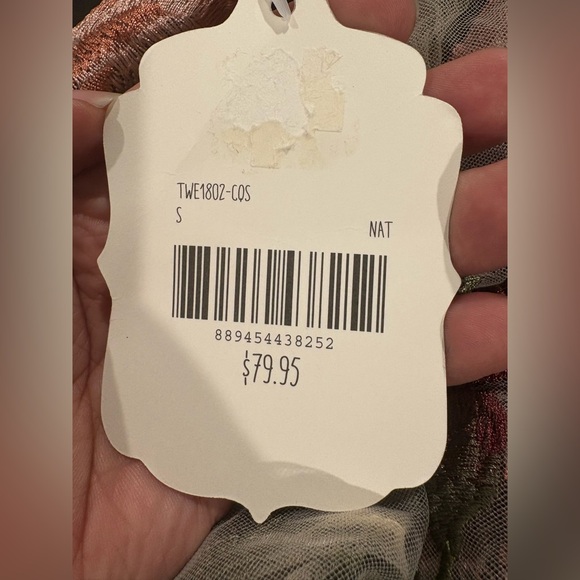 🆕 Altar'd State Lace Trim Sheer Fabric Size S - Picture 10 of 10